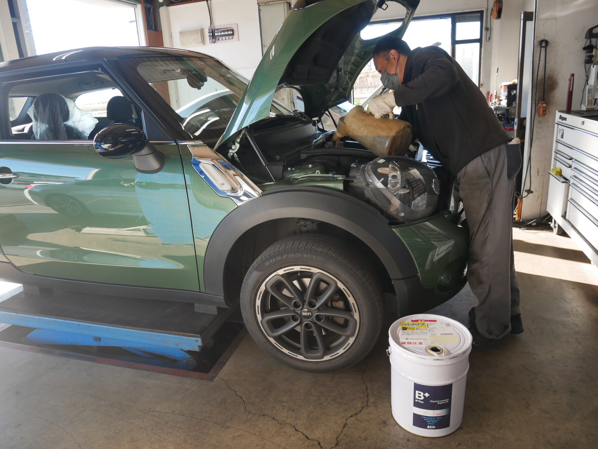 MINI R60ペースマン リキモリDPFクリーニング施工 | B Plus【ビープラス】 BMW Professional Shop