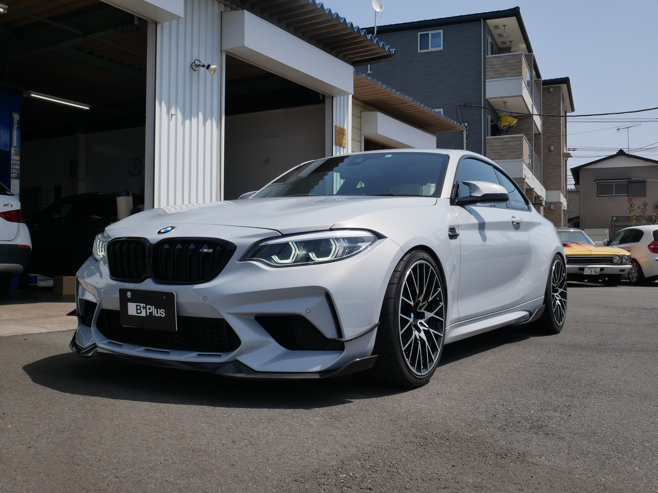 F87 M2コンペティション CSF製DCTクーラー取り付け | B Plus【ビー